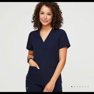 FIG Clothing Casma 3-pocket Top in Navy XS